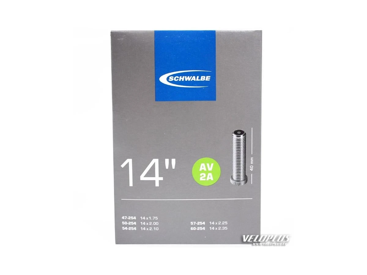 Inner tube Schwalbe 14 AV 47/60-254