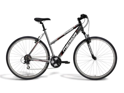 Ratas Merida Crossway 5-V 57L must/hõbe