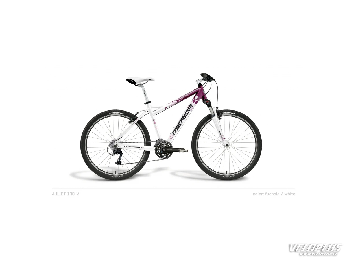 Bike Merida Juliet 100 V 20 white funksia Veloplus