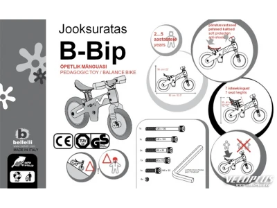 Jooksuratas Bellelli B-BIP roheline