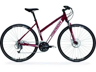 Ratas Merida Crossway 300-D 50cm lady tume puanne/metallik valge