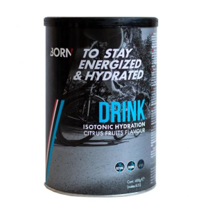 Sporta dzēriena pulveris BORN Drink 400g, citruss