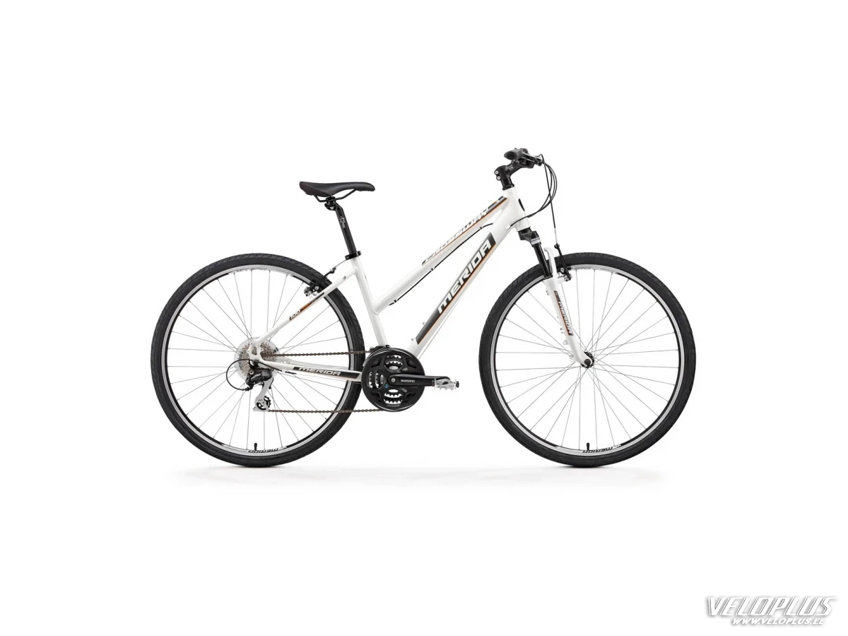 Bike Merida Crossway 100-V 46L metallic white