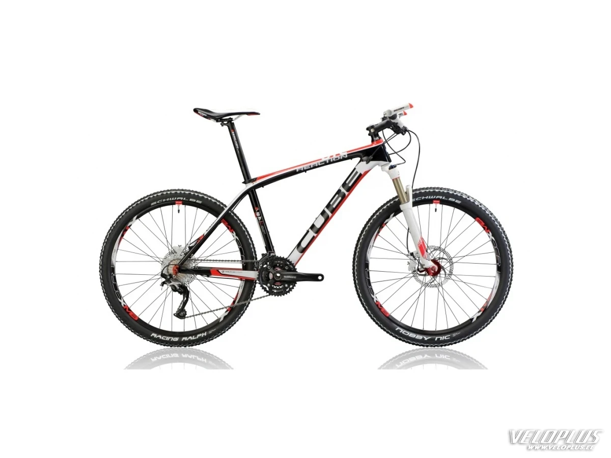 Bike Cube Reaction GTC Pro 18 black/white/red