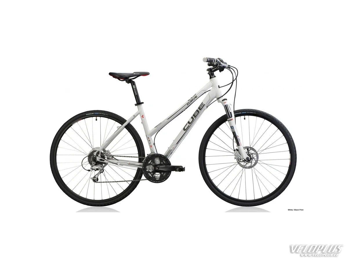 Bike Cube Curve 46 lady white-black