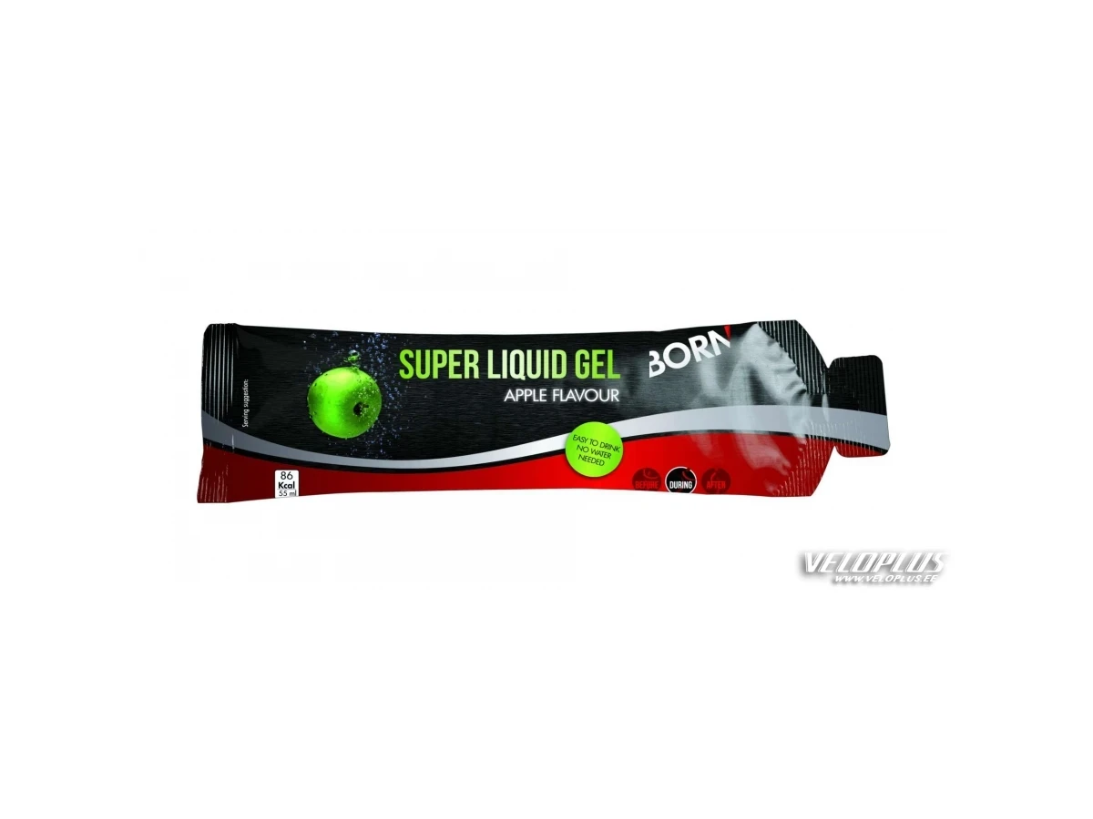 Energiageel Born Super Liquid Gel Apple 55 ml