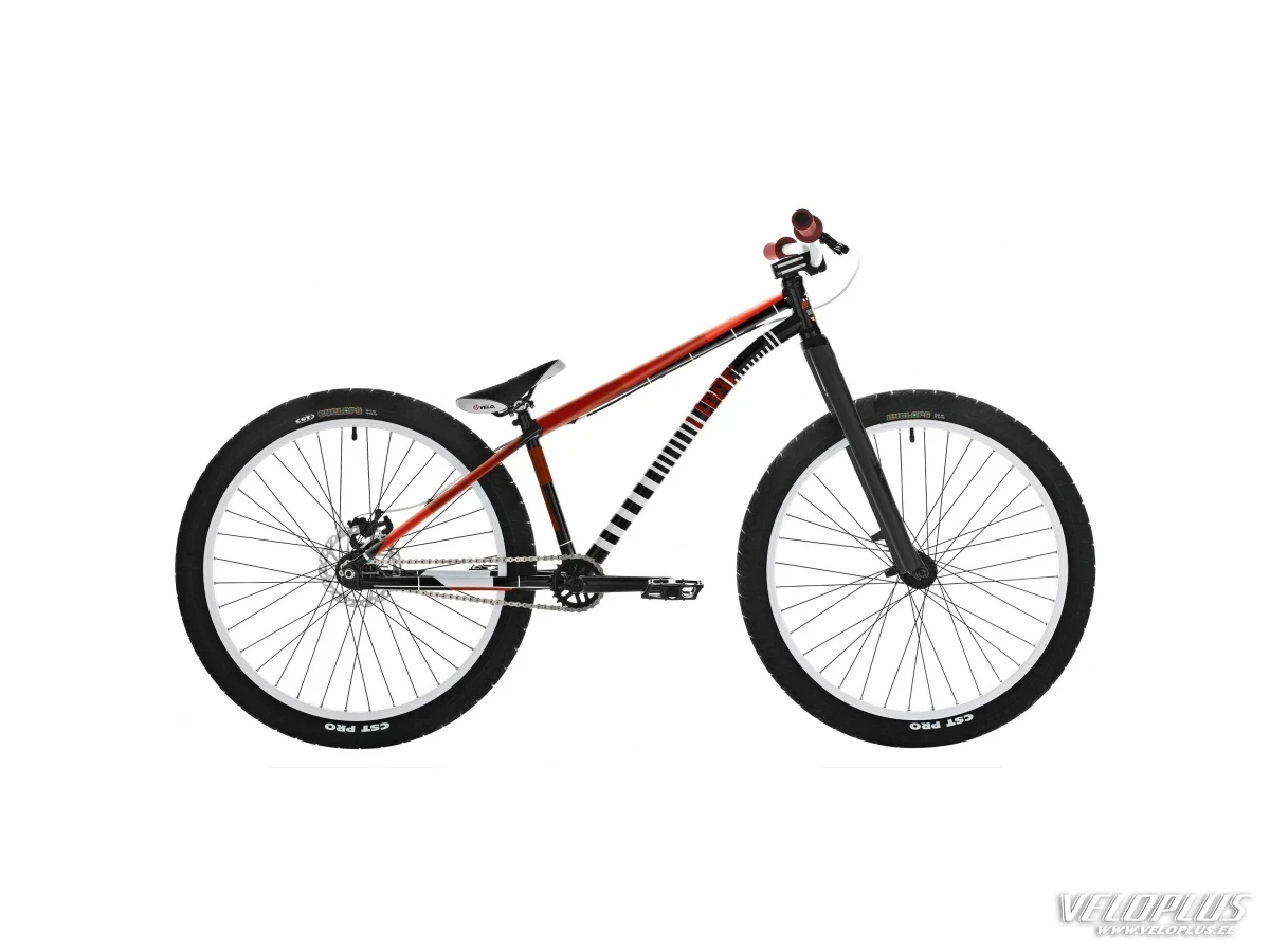 Ratas UMF Hardy Steel 2 D-26 S R hall-punane-must-valge