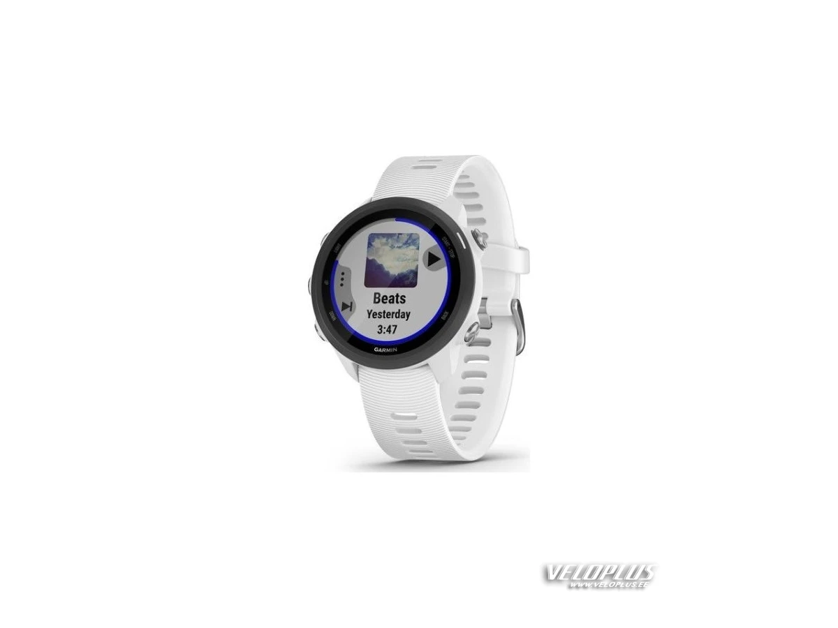 GPS sport watch Garmin Forerunner 245 Music, Wi-Fi, white