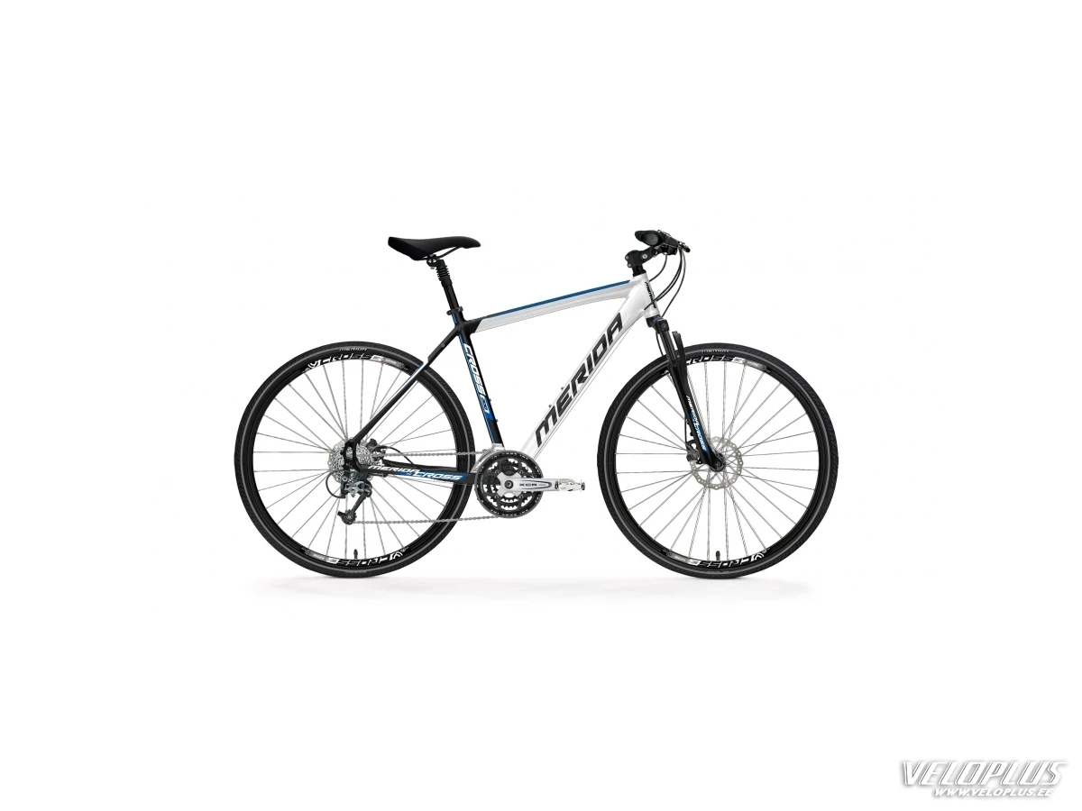 Ratas Merida Crossway 300-D 55 valge-must-sinine