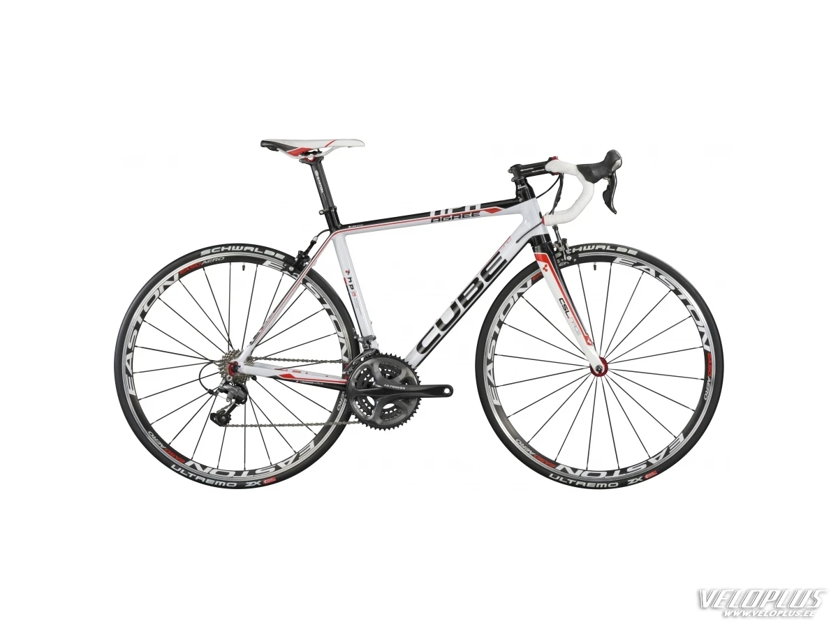 Bike Cube Agree Pro 64 white/black/red Veloplus