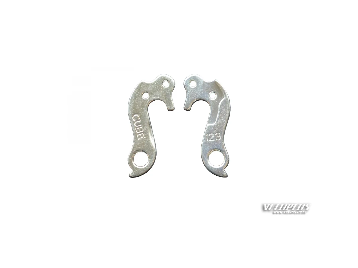 Raamikõrv Cube 123 hõbe