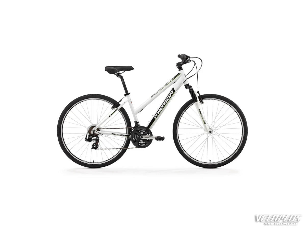 Bike Merida Crossway 5-V 46L white-black-green