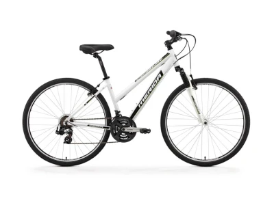 Bike Merida Crossway 5-V 46L white-black-green