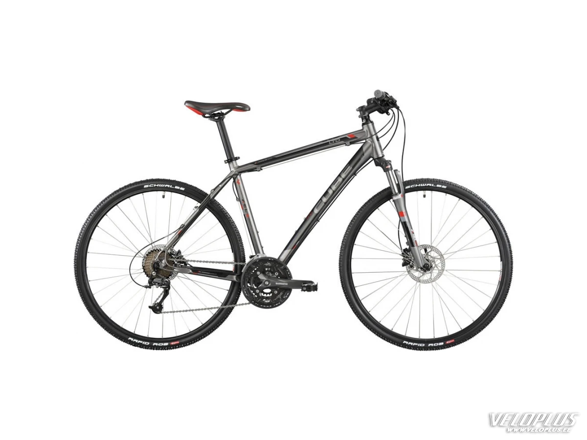 Bike Cube LTD CLS PRO 46 grey black Veloplus