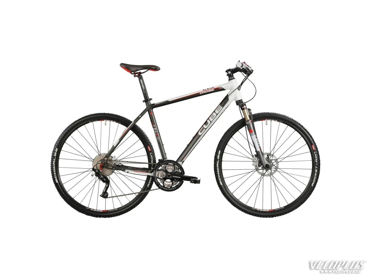 Bike Cube Cross Pro 50 white/black/red