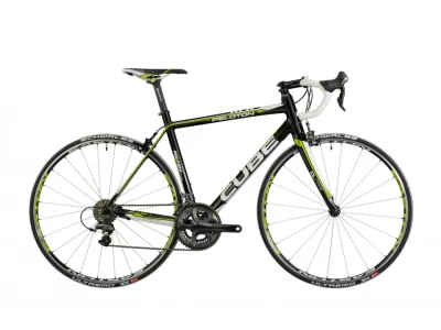 Bike Cube Peloton SL Compact 58 black/green print