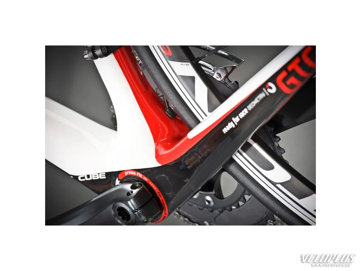 Bike Cube Agree GTC Race 60 white/red/black Veloplus