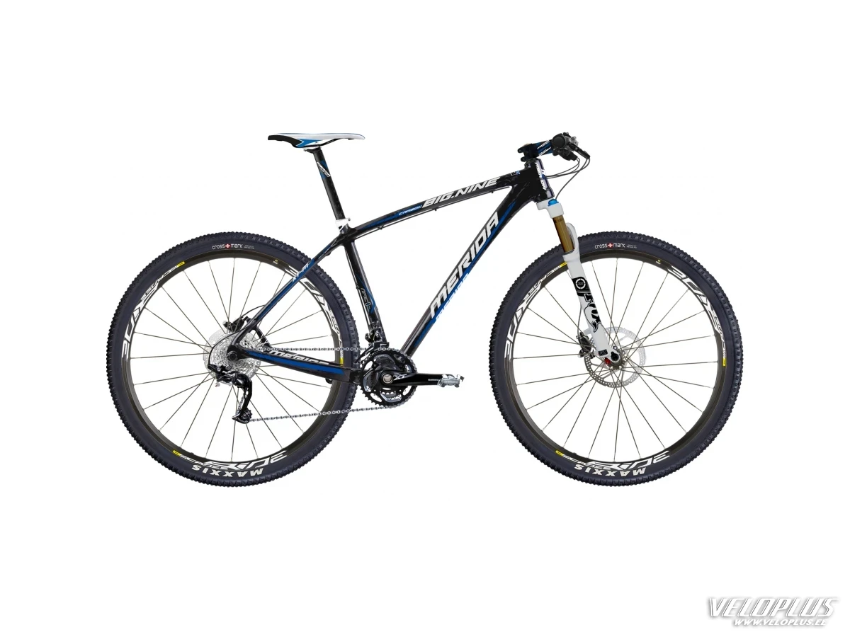 Bike Merida Big Nine Carbon XT-M 19 UD CARBON (WHITE/BLUE)