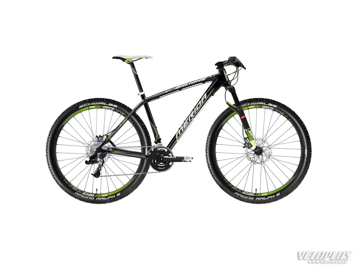 Bike Merida Big Nine Lite Team 17 black-green
