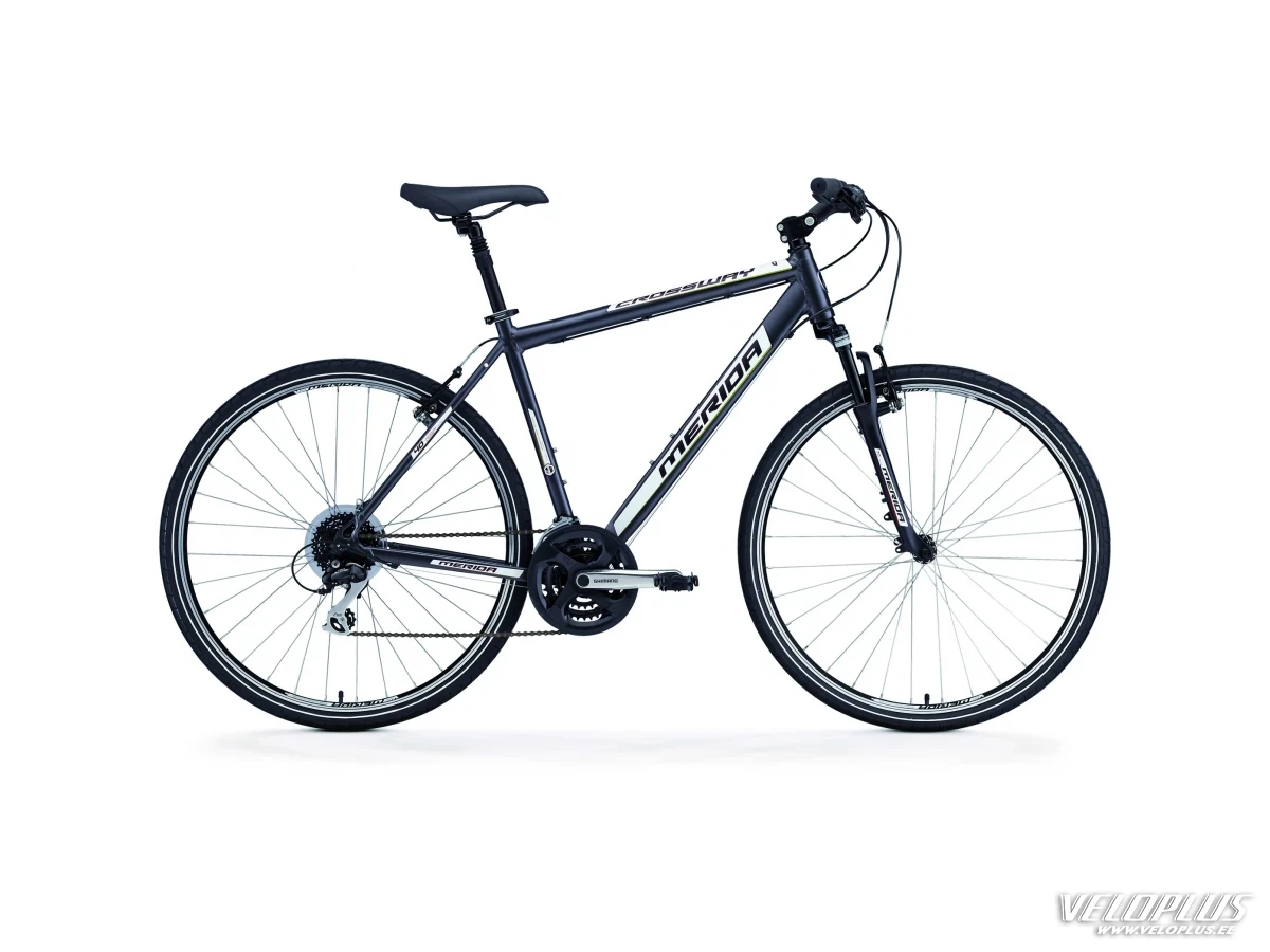 Ratas Merida Crossway 40-V 55cm hõbe-roheline