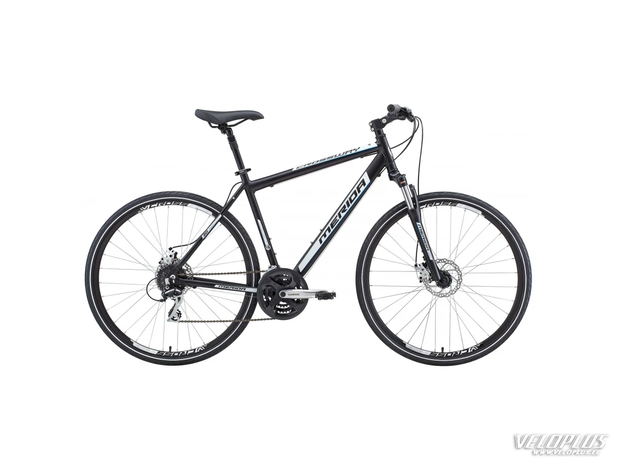Bike Merida Crossway 20-MD 58cm black-white-blue