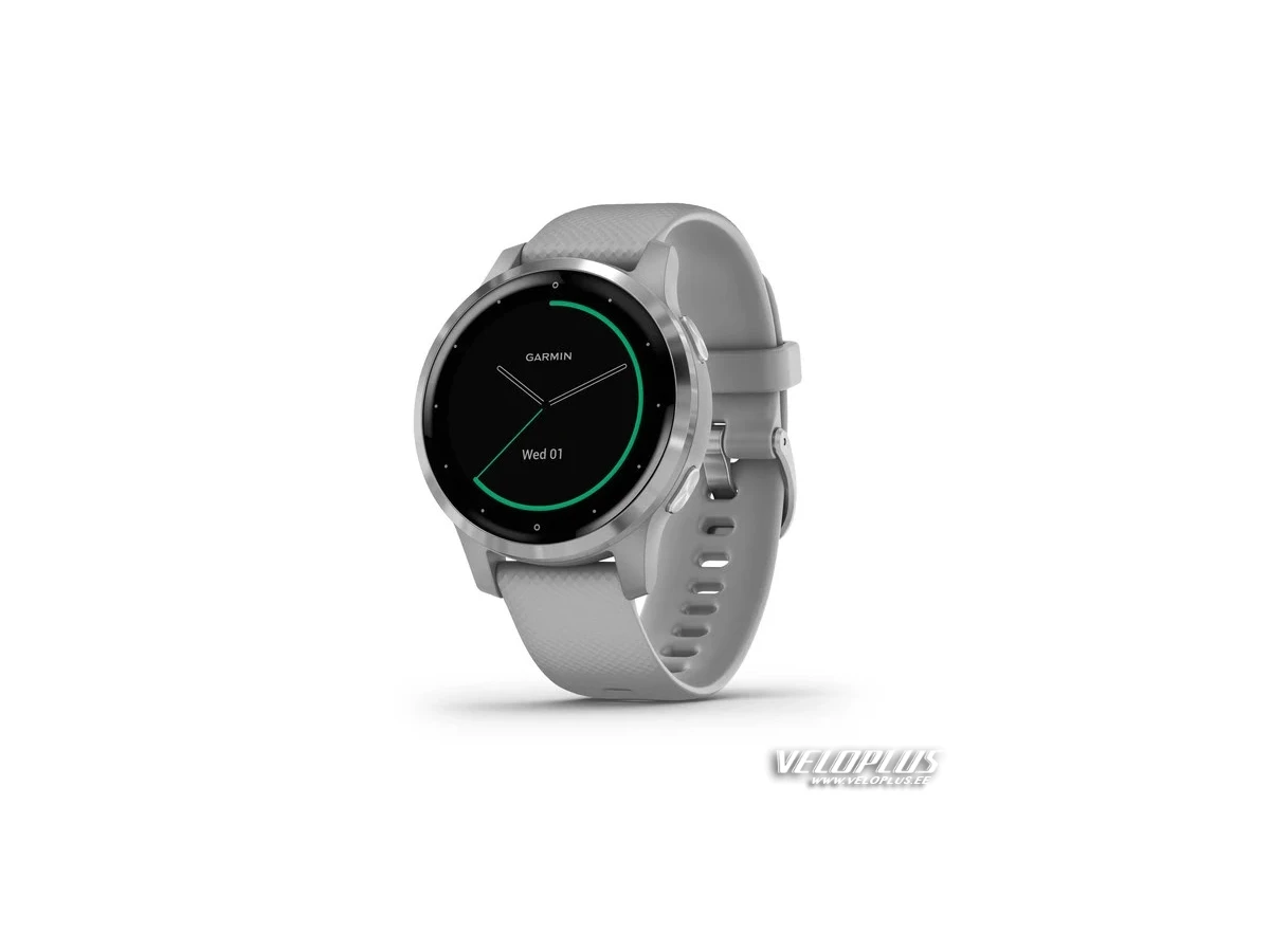 Smartwatch Garmin vivoactive 4S silver/light grey GPS WiFi