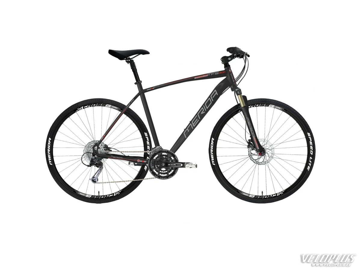 Bike Merida Crossway 300 55CM black-grey-red