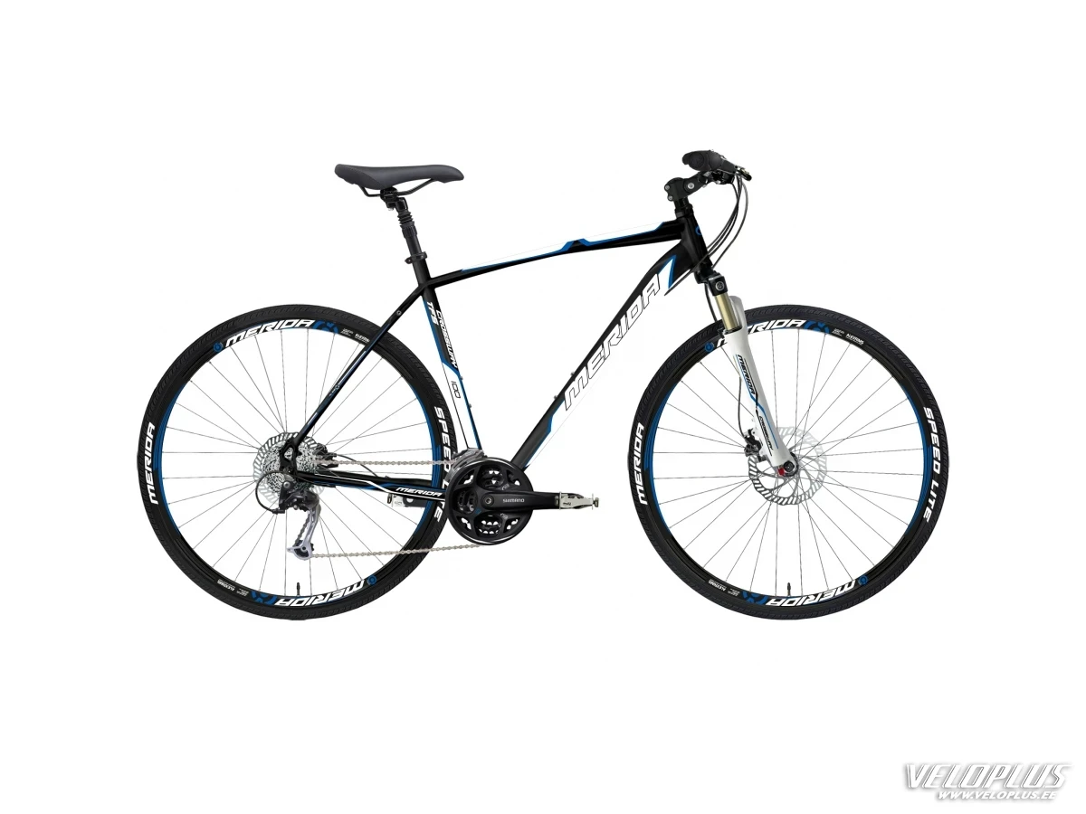 Bike Merida Crossway 100 52CM black-white-blue