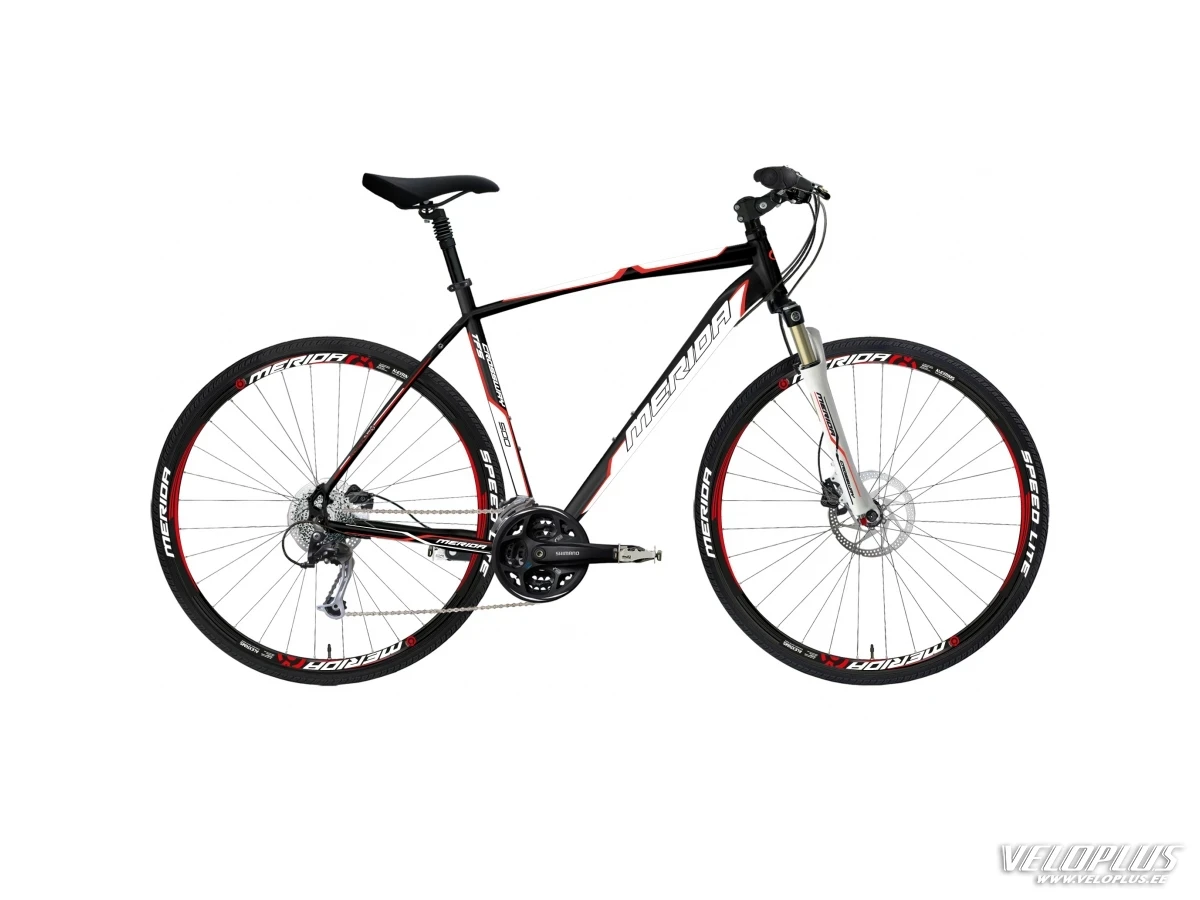 Ratas Merida Crossway 500 58CM must-valge-punane