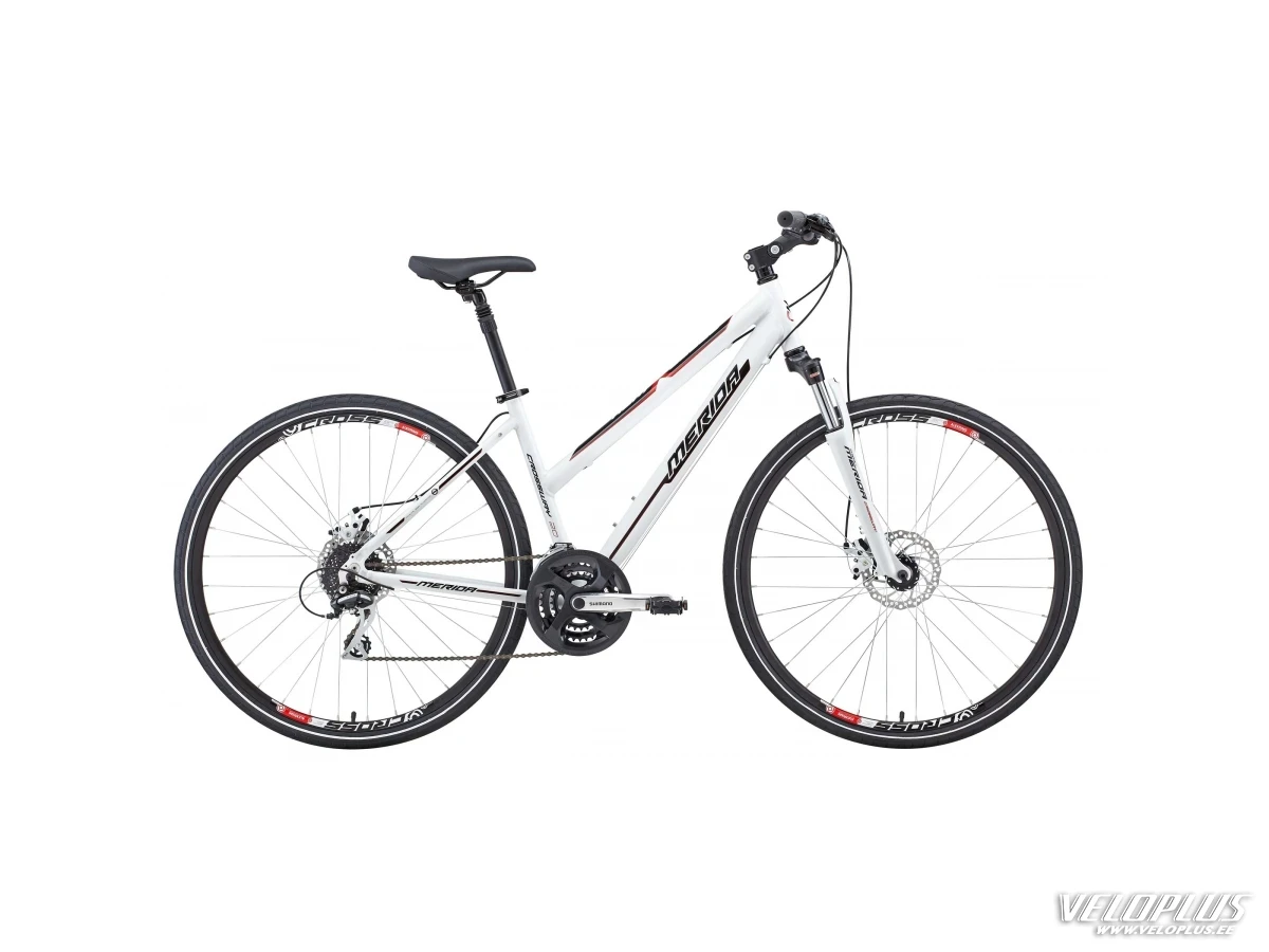 Bike Merida Crossway 20-MD 54cm L white-black-red