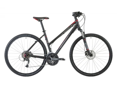 Bike Cube LTD CLS Pro grey red print 50 cm Lady