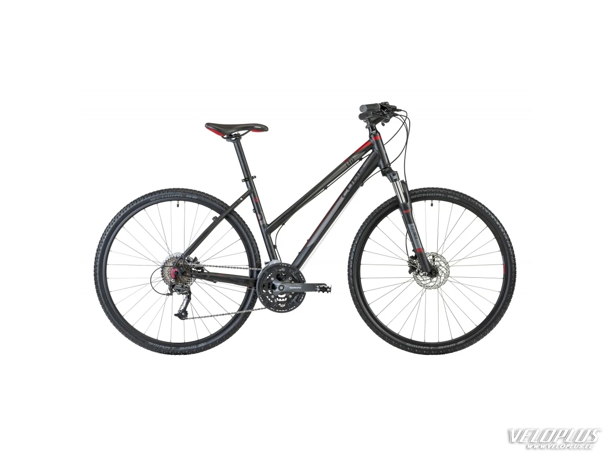 Bike Cube LTD CLS Pro grey red print 54 cm Lady
