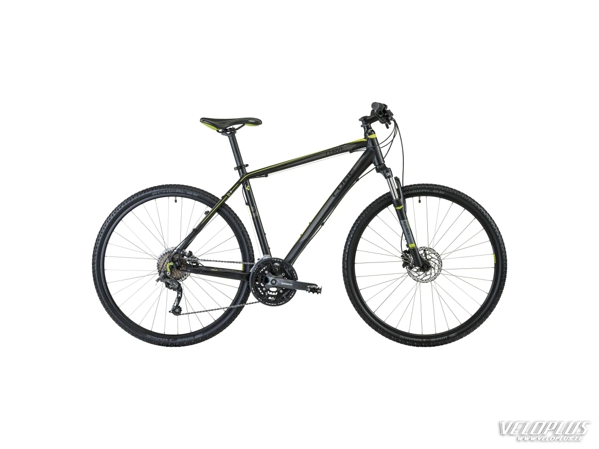 Bike Cube Curve Pro grey green print 58 cm