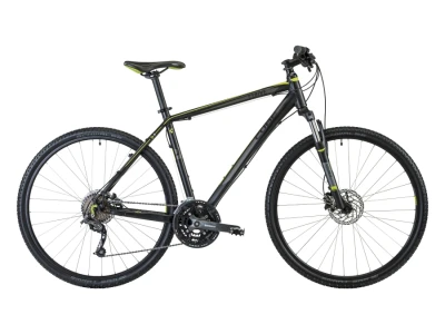 Bike Cube Curve Pro grey green print 62 cm