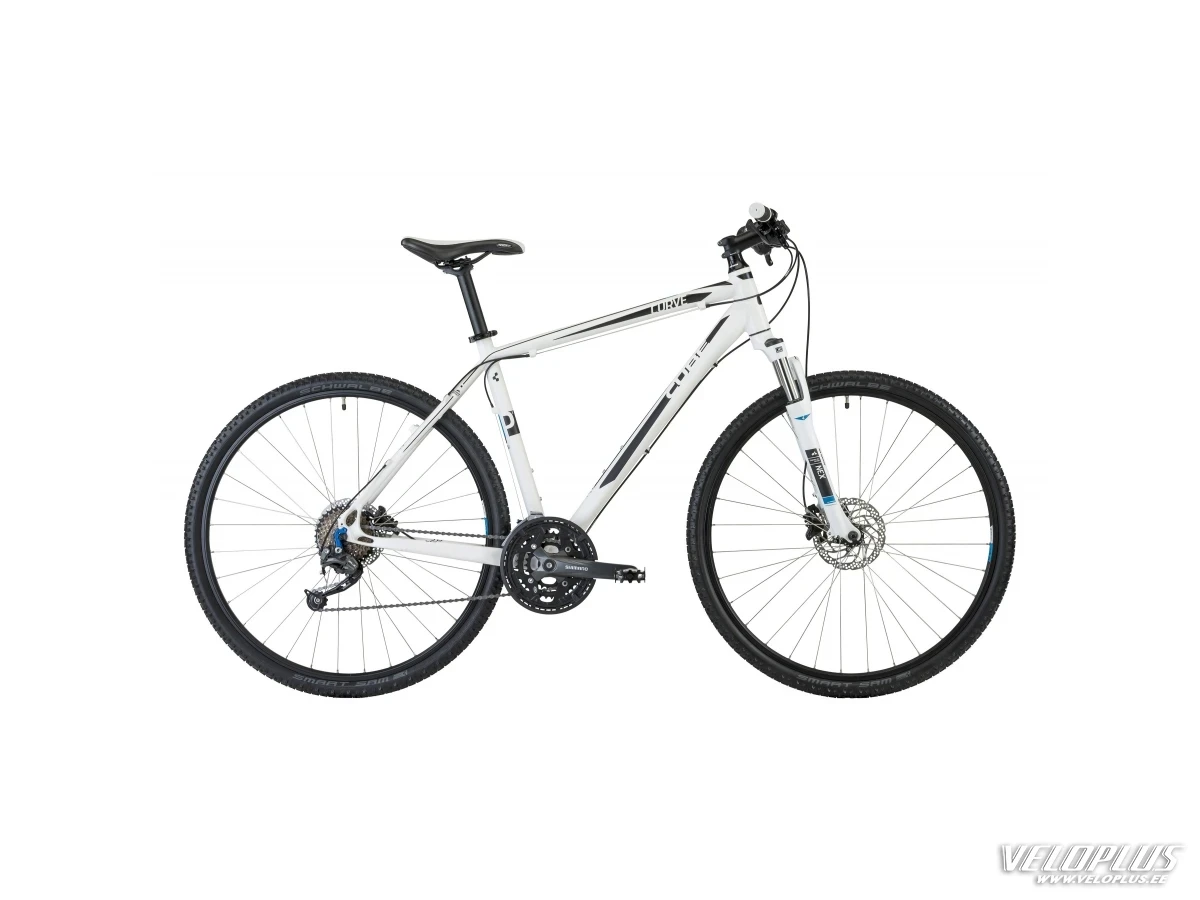 Bike Cube Curve Pro white black print 58 cm