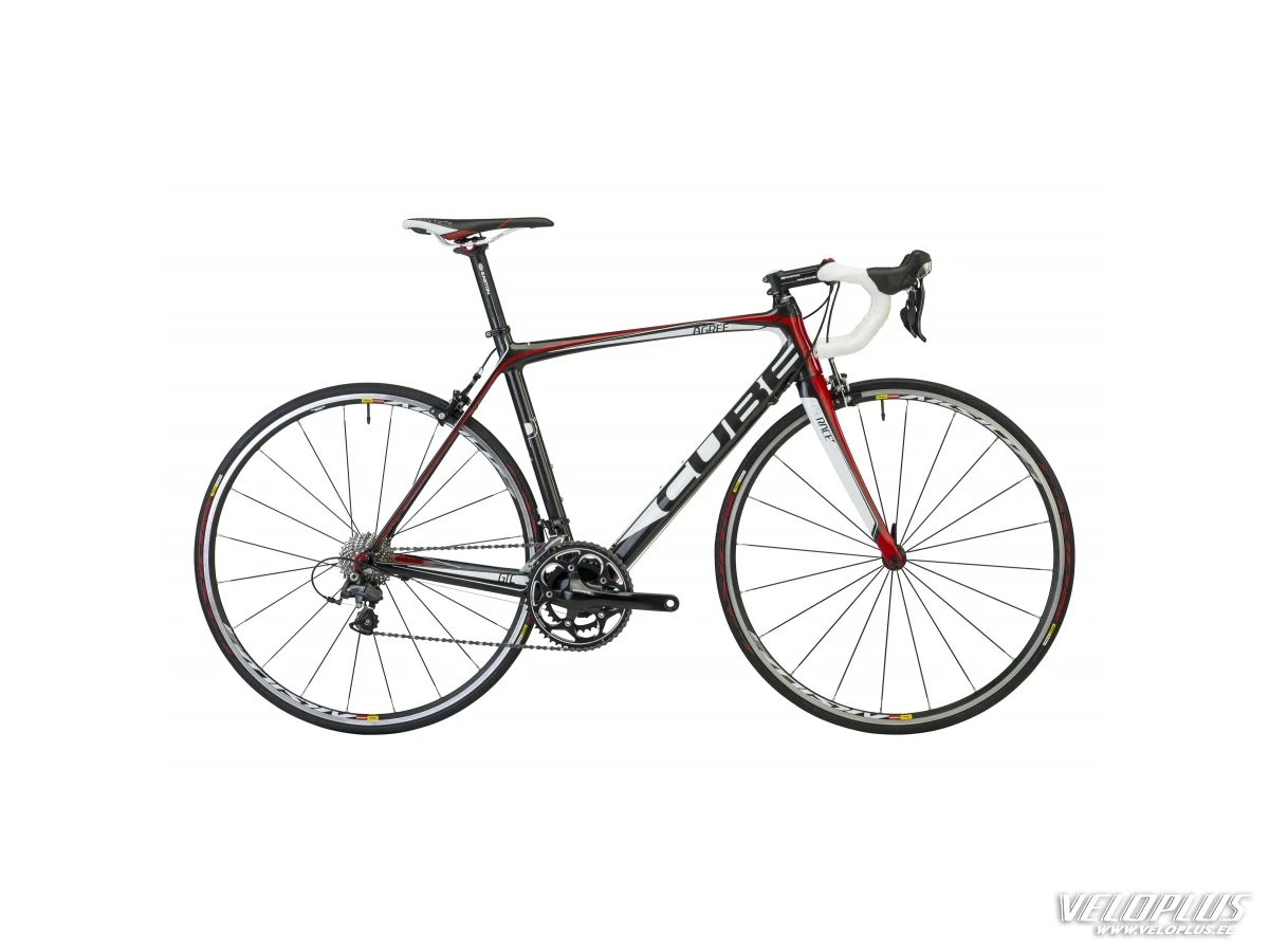 Bike Cube Agree GTC Pro Compact carbon-white-red 62 cm