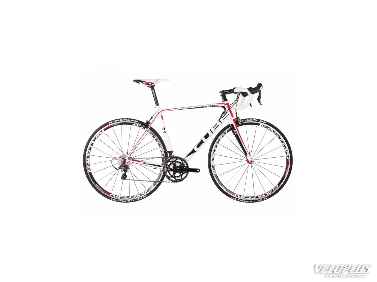 Bike Cube Agree GTC Race Compact white black red Veloplus