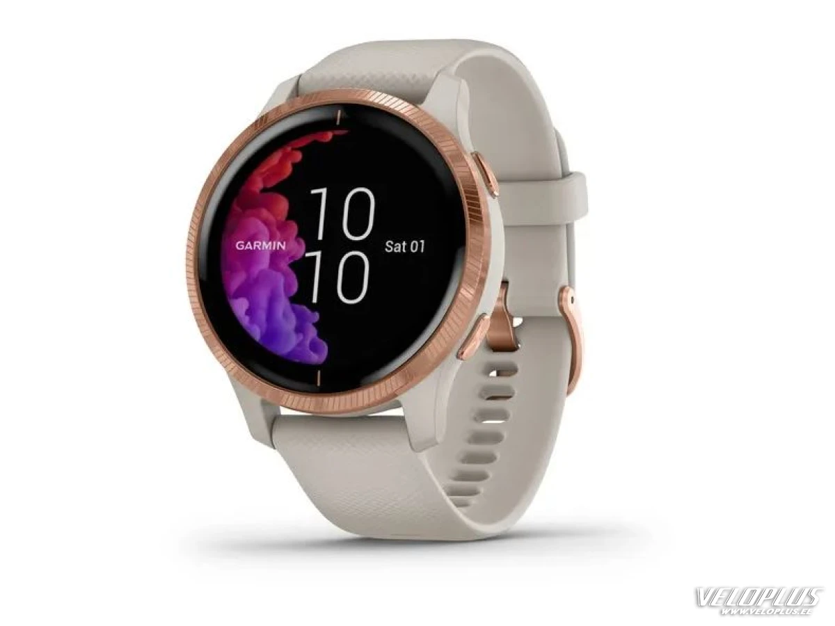 Garmin Venu, Rose Gold - Light Sand