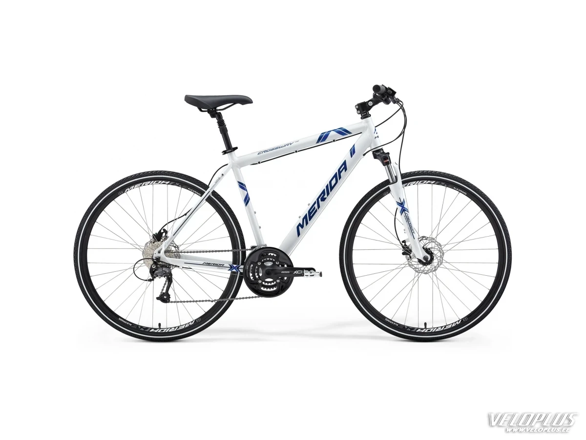 Polkupyörä Merida Crossway 40-D 46cm valkoinen-sininen