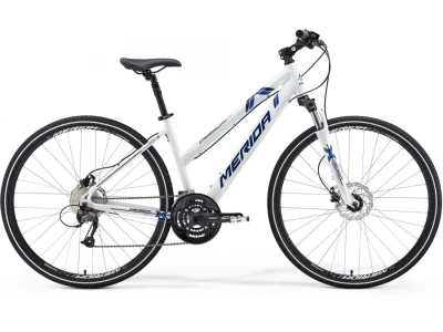 Polkupyörä Merida Crossway 40-D 50cm lady valkoinen-sininen