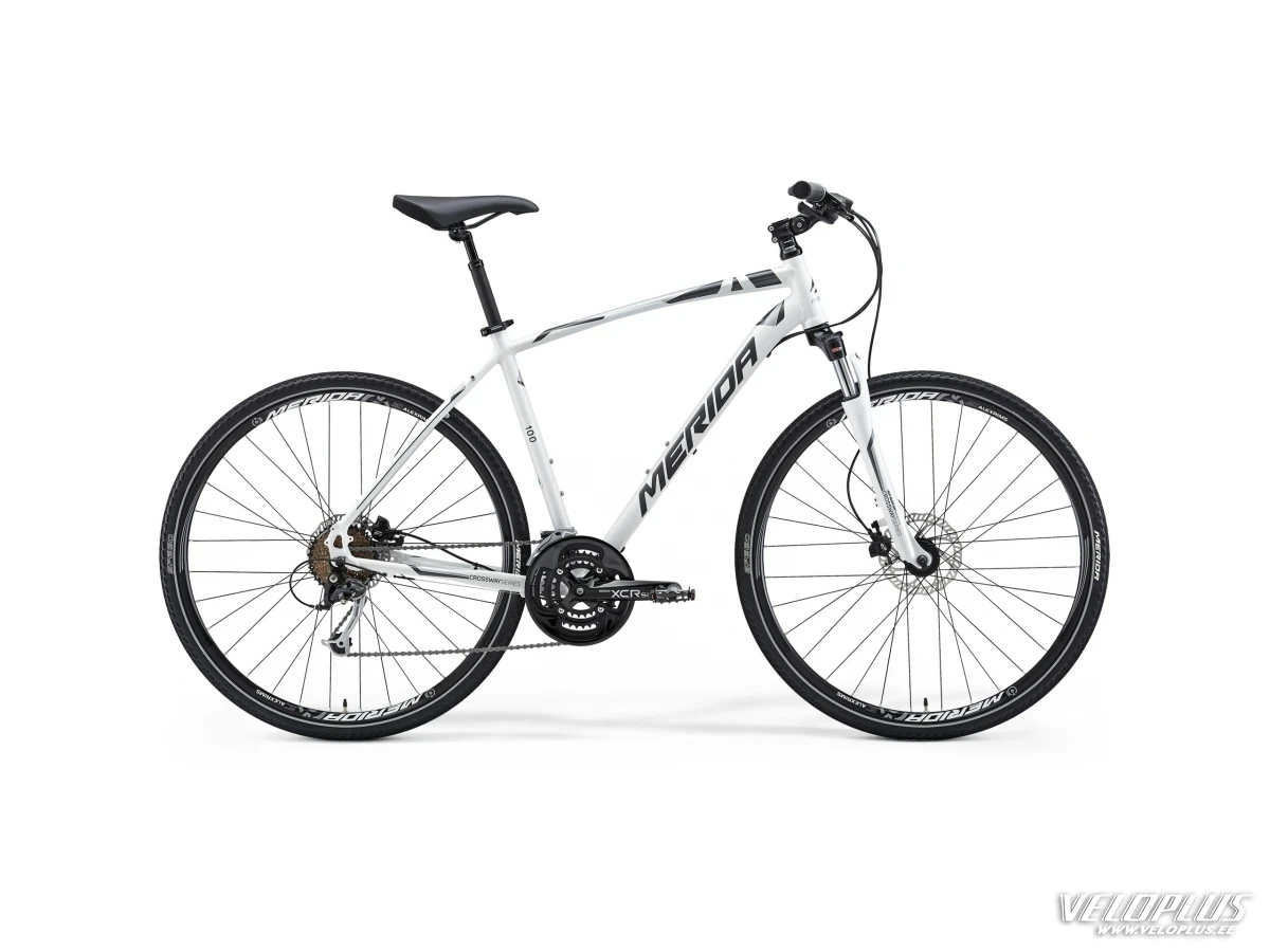 Bike Merida Crossway 100 58cm white-anthracite-si - Veloplus