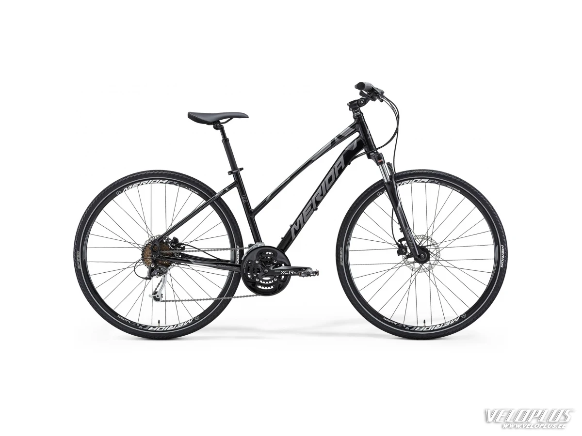 Bike Merida Crossway 100 42cm lady black-silver-anthracite