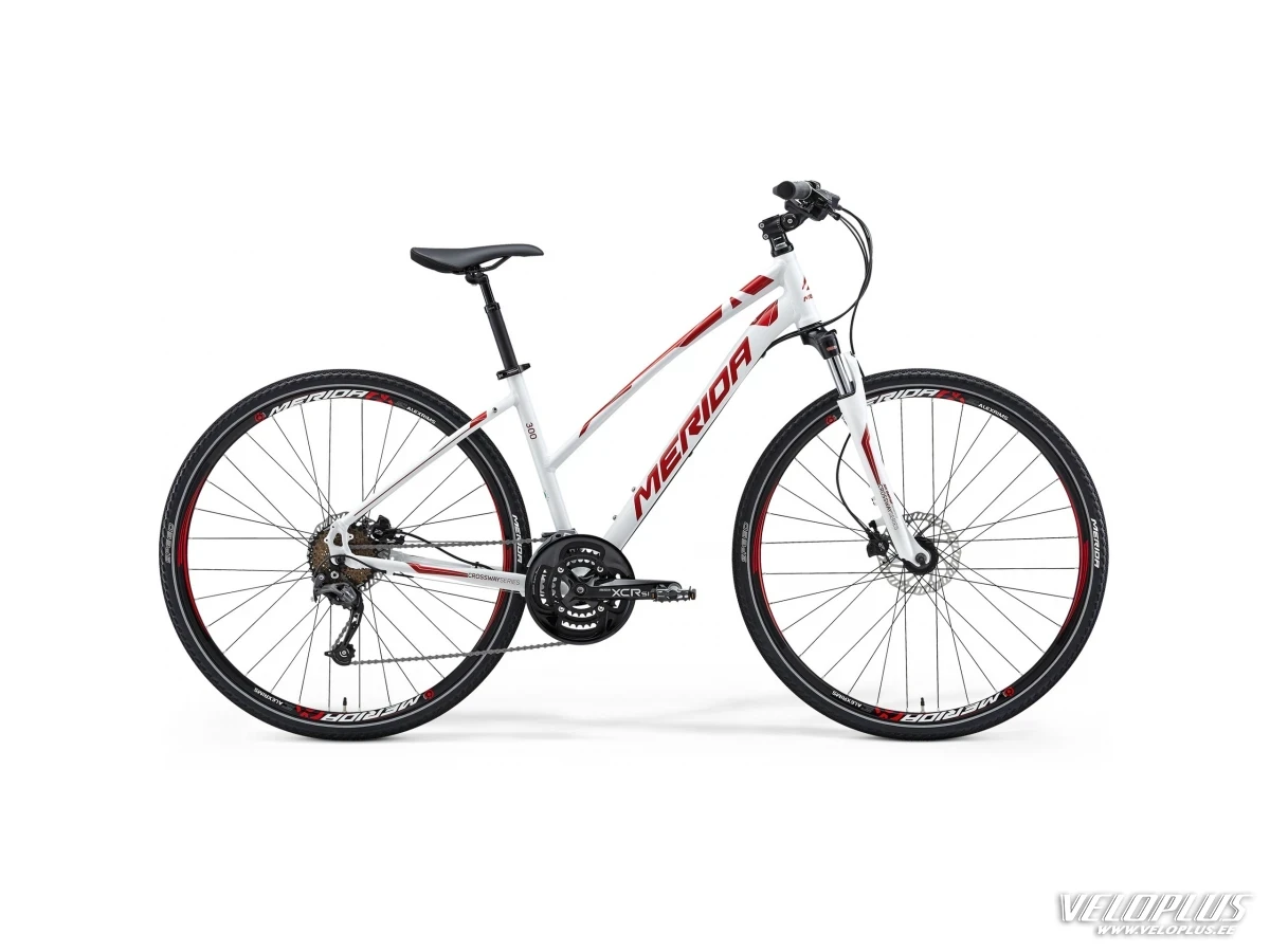 Ratas Merida Crossway 300 50cm lady valge-punane