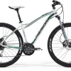 Bike Merida Juliet 100-B 20" white-anthracite-green thumbnail 1