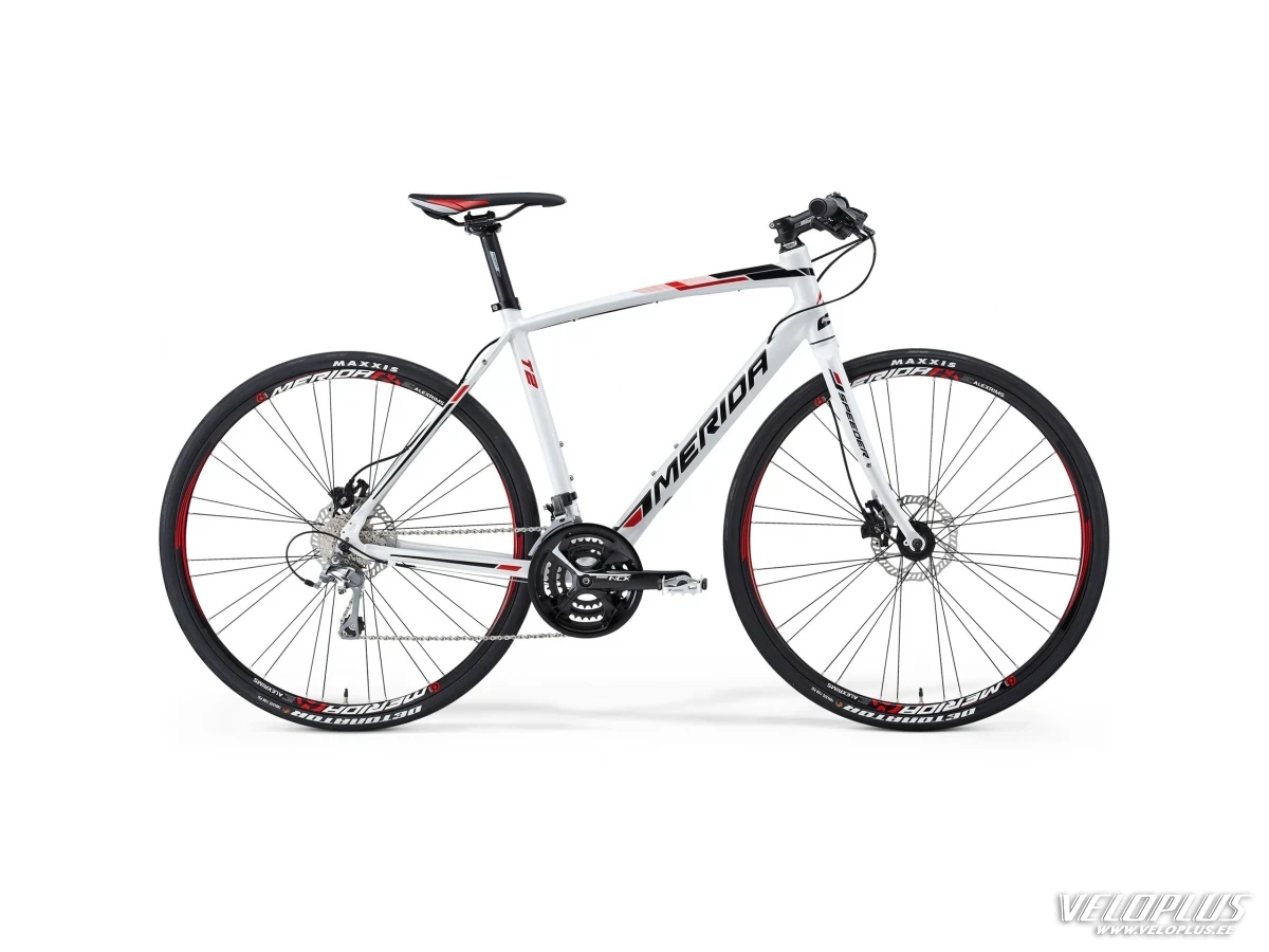 Bike Merida Speeder T2-D 50cm white-black-red