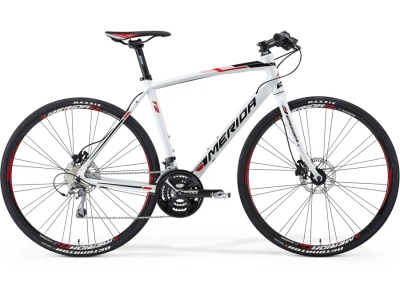 Bike Merida Speeder T2-D 50cm white-black-red