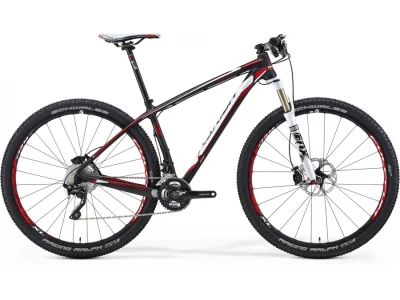 Bike Merida Big Nine CF 3000 17" carbon-white-red