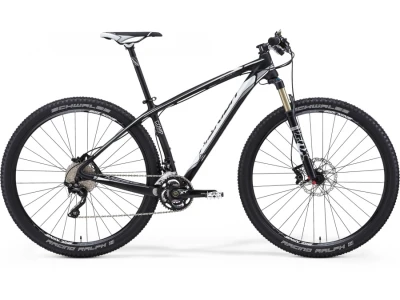 Ratas Merida Big Nine CF XT Edition 21" carbon-valge-hõbe