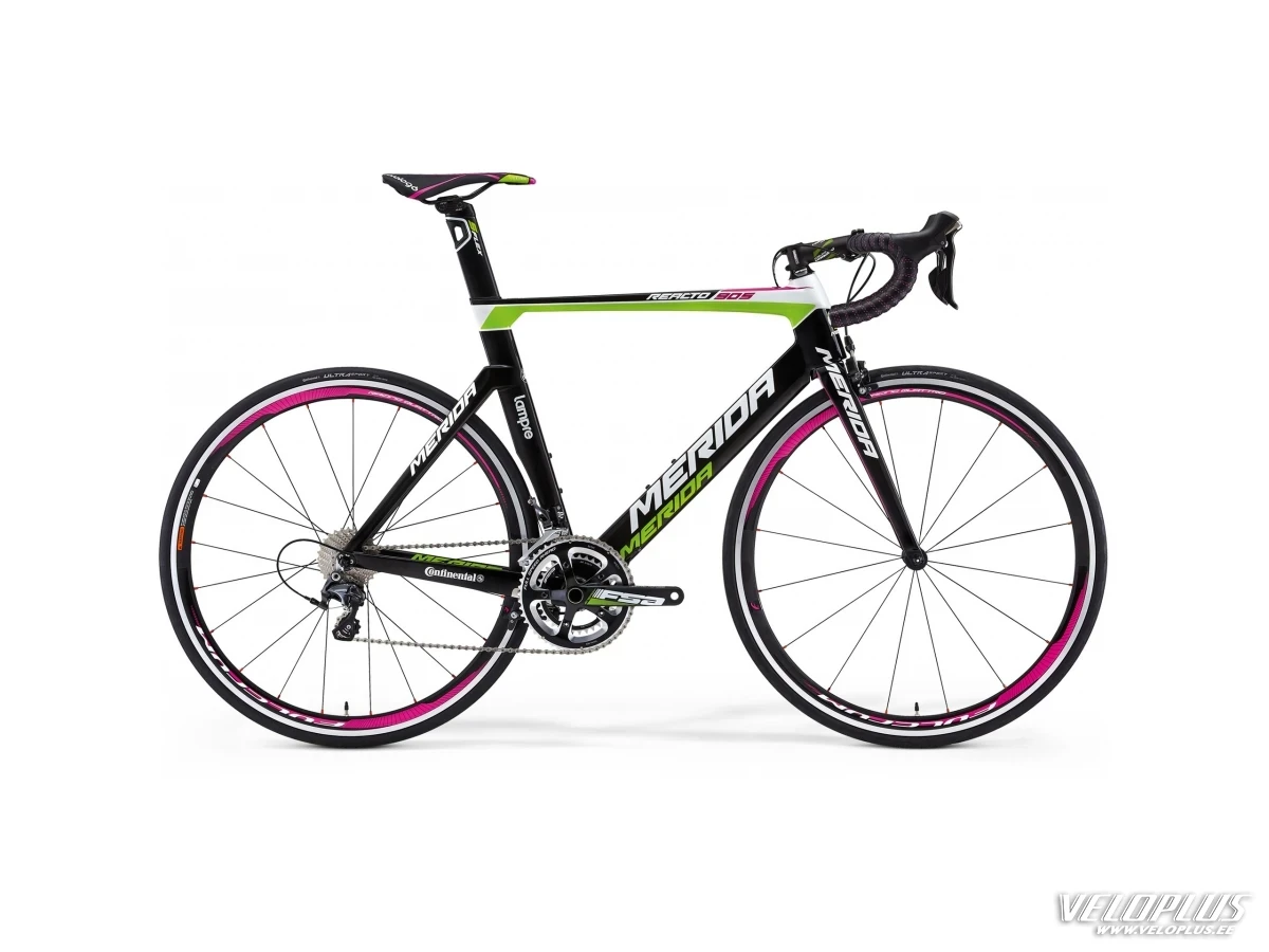 Polkupyörä Merida Reacto CF 905 L(56) musta-lampre fuchsia