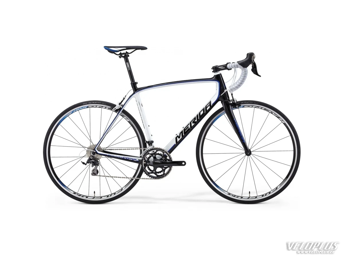 Bелосипед Merida Scultura CF 904 S/M(52) черный-белый-синий